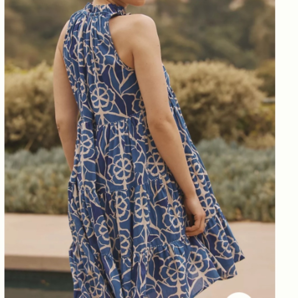 NWT ANTHROPOLOGIE Ro's Garden Sofia Tunic Dress SIZE S - Picture 2 of 3